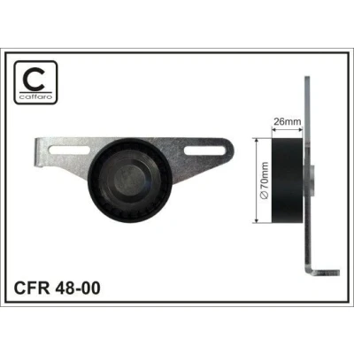 Imagen de Tensor de correa, correa auxiliar v CAFFARO 48 00