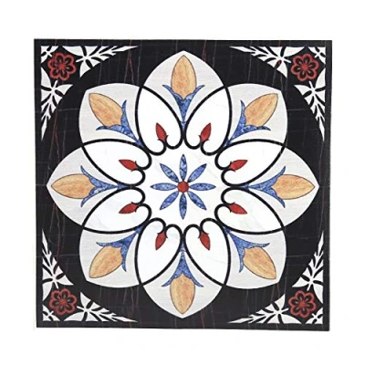 Imagen de Wytino Pegatinas para el Piso, 10 Piezas Autoadhesivas de PVC, baldosas Suelo, Pared, calcomanía 3D, decoración hogar, 12 CM * CM(# 5)
