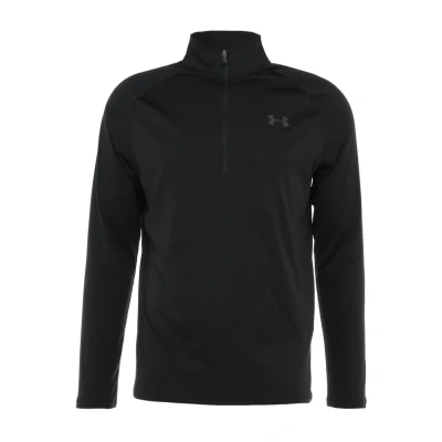 Imagen de Under Armour UA TECH 2.0 1/2 ZIP Camiseta de manga larga, Hombre, Talla: XS, Black/charcoal