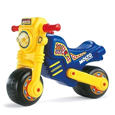 Imagen de MOLTO Moto Correpasillos Cross Corre Pasillos Todo Terreno Juguetes Infantiles Seguros y Resistentes Fomenta el Sano Desarrollo De Niños Niñas 18 a 36 Meses