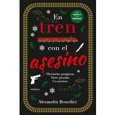 Imagen de En tren con el asesino: Dieciocho Pasajeros. Siete Paradas. Un Asesino. (NEFELIBATA)