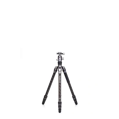 Imagen de Benro Rhino Carbon Fibre One Series Tripod/Monopod with VX20 Ballhead, 4 Leg Sections, Twist Locks, Padded Carrying Case (FRHN14CVX20) MAX Height 164.5 cm