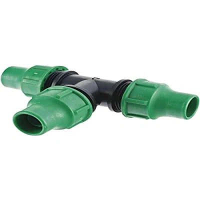 Imagen de Provence Outillage 06599 Empalme en forma de T (3 cabezas), para tubo 16 mm, color verde, 1 unidad