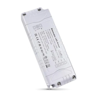 Imagen de REYLAX Transformador LED 12V 40W 3.33A Regulable, TRIAC &amp; 0 10V&amp;1 10V PWM Resistencia de 100k, 220V Dimmable Voltaje Constante, Fuente Alimentación Bajo
