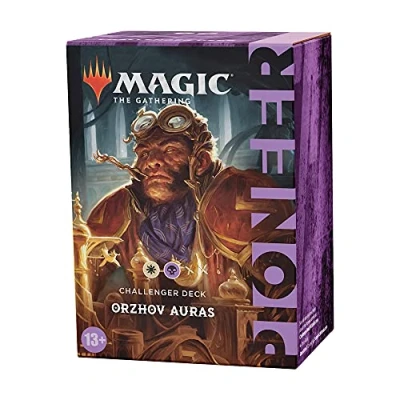 Imagen de Magic The Gathering Pioneer Challenger Decks 2021 Orzhov Auras (Blanco Negro)