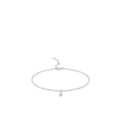 Imagen de Elli Crystal Basic Pulsera silvercoloured, Mujer, Talla: 18, Silver coloured