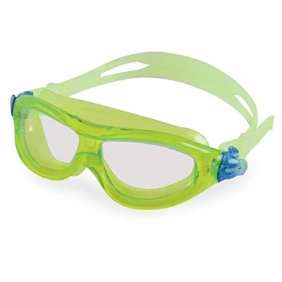 Imagen de SEAC Matt, Gafas de natación con máscara para niños 3 a 6 años, Prueba Golpes, Ultra Flexible y Suave