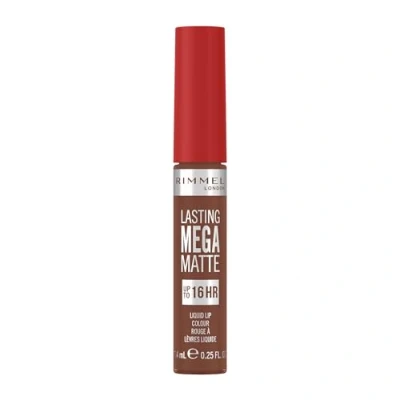Imagen de Rimmel London Lasting Mega Matte Lápiz labial líquido de larga duración, hidratante, fórmula vegana 725 Love Bite, 7.4 ml (7.1 g)