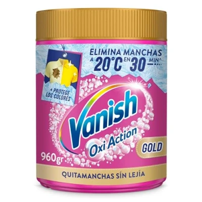 Imagen de Vanish Oxi Action Multipoder, Quitamanchas multibeneficio para la ropa, elimina olores y potenciador del lavado, En Polvo, Sin Lejía 800gr