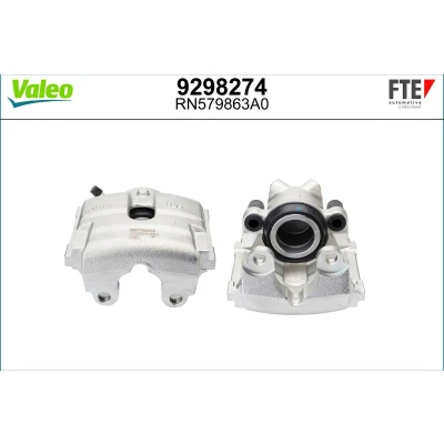 Imagen de FTE 9298274 Pinza de freno gris Hierro fundido Eje delantero, izquierda sin soporte BMW: 3 Berlina, Coupé, Cabrio, MG: ZT Berlina