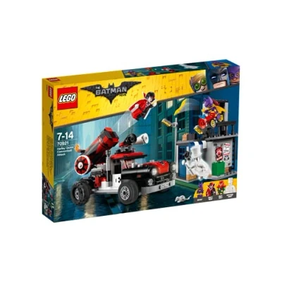 Imagen de LEGO Batman DC Comics Bloque de construcción Harley Quinn Cannonball Attack, Color, Medium (70921)