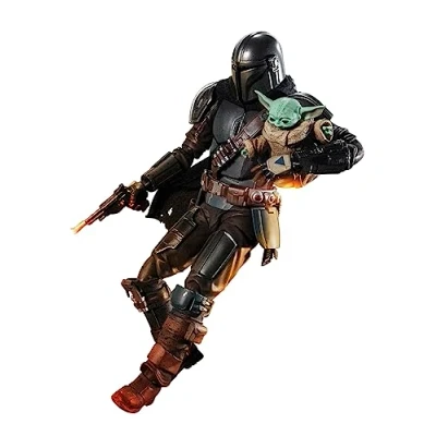 Imagen de S.H. Figuarts Star Wars The Mandalorian Figura, aprox. 150 mm, ABS, PVC y tela, figura de acción pintada
