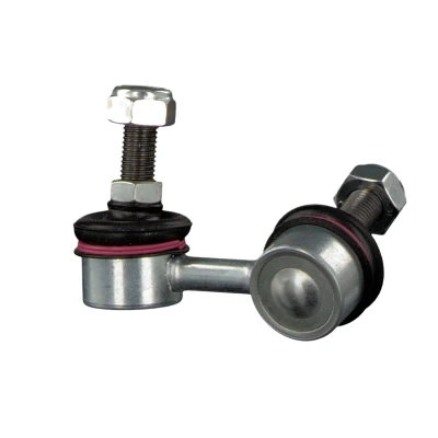 Imagen de FEBI BILSTEIN 41176 Bieleta de suspensión Eje delantero, izquierda 55 M10 x 1,25 con tuerca autofijadora Acero plateado MITSUBISHI: Space Wagon II