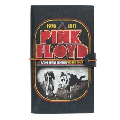 Imagen de Grupo Erik Cuaderno de viaje Pink Floyd notas recargable cuero sintético 19,6x12 cm Diario personal Bloc notas, Cuadernos bonitas