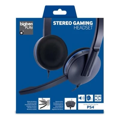 Imagen de Bigben Interactive Auricular Plug&amp;Play (PlayStation 4) Compatible con PS5