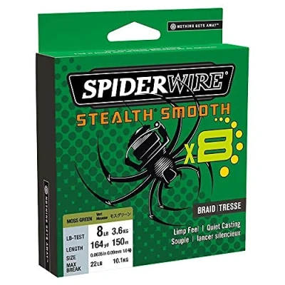 Imagen de Spiderwire Stealth Smooth8 Blue Camo 150 m