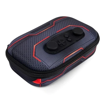 Imagen de ZIPIT Gamer estuche para lápices Caja de negra con joystick niño escolar gran capacidad