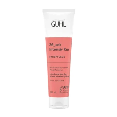 Imagen de Guhl Tratamiento Intensivo en 30 segundos cuidado del color 100 ml Fórmula de altamente concentrada como un acondicionador Rápido Sin siliconas