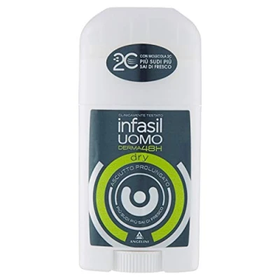 Imagen de Infasil Desodorante Stick para hombre Dry, 40 ml