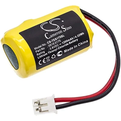 Imagen de TECHTEK baterías Compatible con [Testo] 175 H1, H2, S1, S2, T3 sustituye 0515 0175