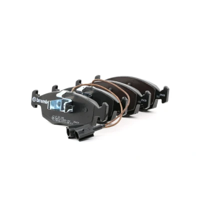 Imagen de BREMBO P 23 138 Juego de pastillas freno con contacto avisador desgaste clip émbolo sin accesorios FIAT: Punto III Hatchback norauto,