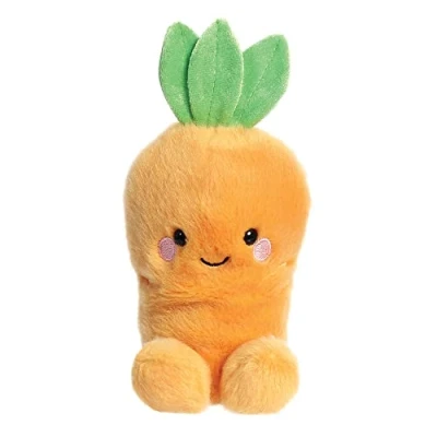 Imagen de Aurora World Aurora, 82054, Palm Pals Alegre Zanahoria, 13cm, Peluche ecológico, Naranja, Color