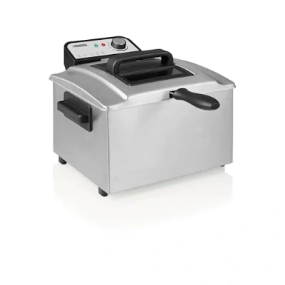Imagen de Princess Freidora, 5 litros de capacidad, 3270 W, tecnología zona fría, ventana visualización, acero inoxidable, doble termostato, fácil limpiar, piezas desmontables, 01.184090.01.001