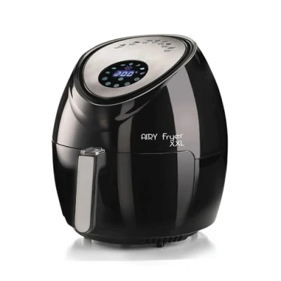 Imagen de Freidora de aire Ariete Airy Fryer Digital 4618, 5.5 l, 1800 W, 7 programas, Display LCD, Negro