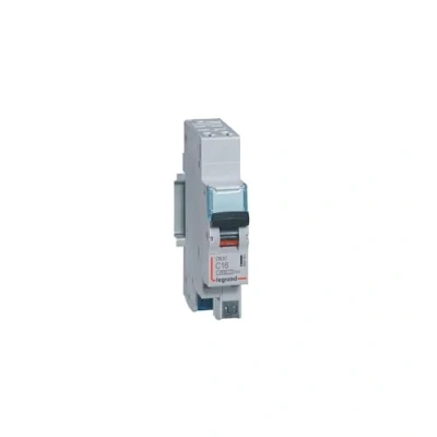Imagen de 406783 Disyuntor de fase neutra 1P+N 16A Curva C 4.5/6kA Terminales AUTO 1 módulo Legrand DNX3