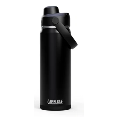 Imagen de Camelbak Thrive Chug VSS 20oz Botella Aislada Acero Inoxidable, Hidratación Duradera, Optimo Para Días Duros, Mantiene Bebidas Frías, Color: Schwarz, Talla: 600 ml