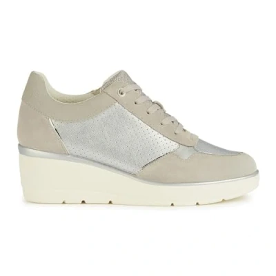 Imagen de Geox D Ilde A, Plataforma Mujer, Plateado Lt Grey, 42 EU