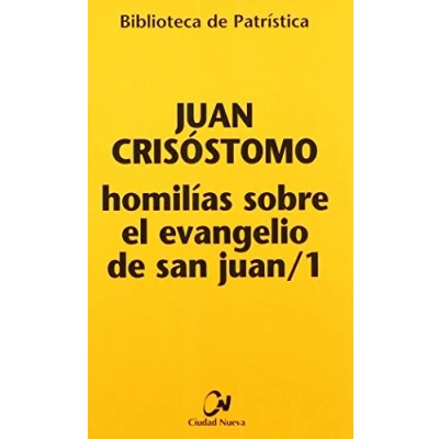 Imagen de Homilías sobre el Evangelio de san Juan/1: 15 (Biblioteca Patrística)