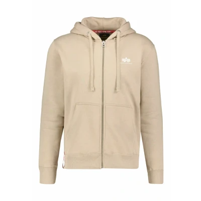 Imagen de ALPHA HOODIE BASIC ZIP VINTAGE SAND XL