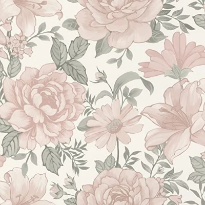 Imagen de Rasch Bambino XIX 252439 Papel pintado no tejido (10,05 x 0,53 m), color beige y verde
