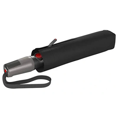 Imagen de Knirps T.400 Extra Large Duomatic Paraguas plegable, 36 cm, Negro (Black)