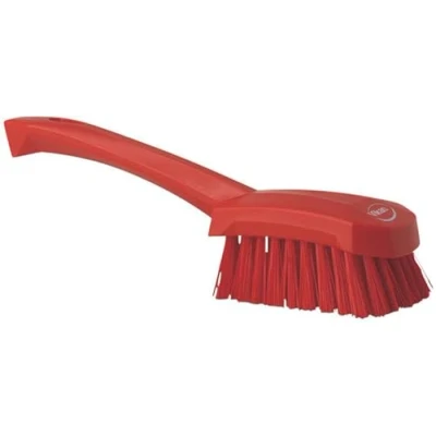 Imagen de Cepillo mano duro ergon. Vikan, rojo, Vikan Adecuado para Ganadería