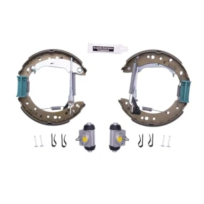 Imagen de HELLA Shoe Kit Pro 8DB 355 022 931 frenos, disco de tambor con cilindro freno rueda, accionador MITSUBISHI: COLT 6