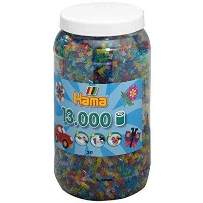 Imagen de HAMA BEADS Abalorio de juguete (211 54) , Modelos/colores Surtidos, 1 Unidad
