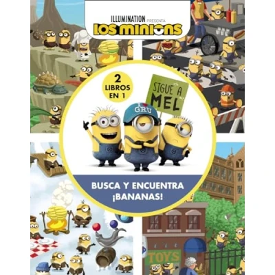Imagen de Busca y encuentra ¡bananas! (Hachette INFANTIL MINIONS Actividades)