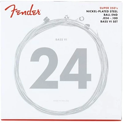 Imagen de Fender 250B6 Bass VI Set · Cuerdas guitarra eléctr.