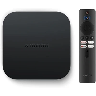 Imagen de Mi TV Box S 2nd Gen Reproductor 4K Ultra HD Streaming Bluetooth, HDR, Wi Fi, Asistente de Google con Chromecast, Compatible Android, Control buscador por Voz, 8GB