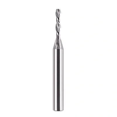 Imagen de SpeTool Fresas para Madera 8mm Fresa de Ranurar Down Cut CNC Espiral HRC55 Diámetro Corte 4mm Helicoidal Longitud 20mm Carburo Herramienta Cortar