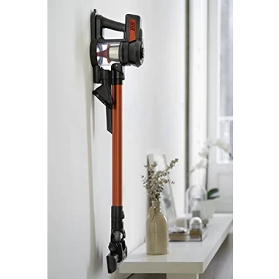 Imagen de Flama 1642FL Aspiradora Vertical 2 en 1, Ultraligera y sin Cable, Cepillo con Led Rotación 180º, Autonomía de 35 Minutos, Diferentes Superficies, Capacidad 800ml, Nivel Ruido 65dB