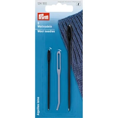 Imagen de Prym Agujas de Lana, Gris Azul, 10.9 x 4.9 0.02 cm