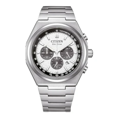 Imagen de CITIZEN Reloj Cronógrafo para Hombres de Eco Drive con Correa en Titanio CA4610 85A