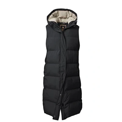 Imagen de G.I.G.A. DX Gw 68 Wmn Qltd VST Chaleco Acolchado Funcional con Capucha, Negro, 48 para Mujer