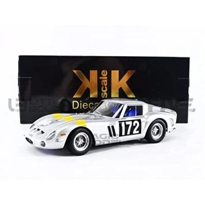 Imagen de Kk Scale Models Coche en Miniatura de colección, Silver/Yellow (180734S)