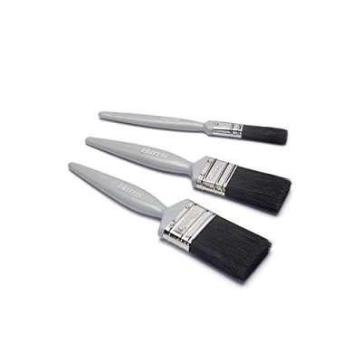 Imagen de Harris Essen Juego de 3 Pinceles Brillantes, Color Gris, 1 x 1, 1,5, 2