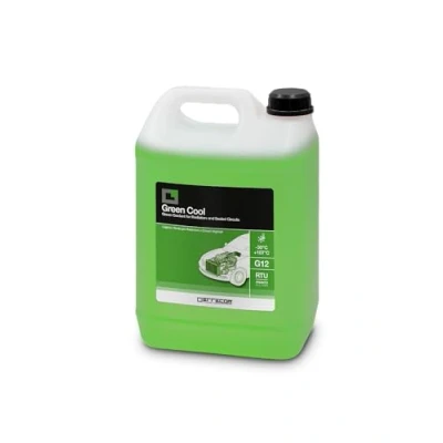 Imagen de ERRECOM Green Cool, Líquido para Radiador Verde 30C, anticongelante G12 con Paquete inhibidor de Base orgánica Oat, Listo Usar, 5 litros