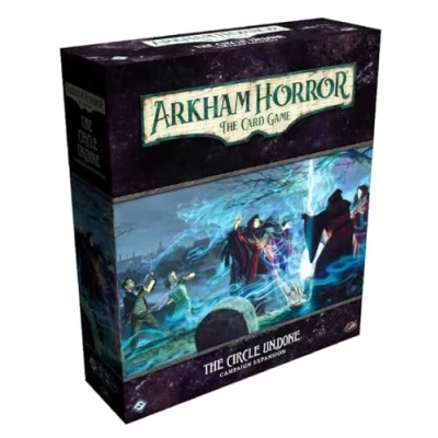 Imagen de Arkham Horror The Card Game Circle Undone Campaña Expansion,Juego de terror,Juego misterio,Juego cartas cooperativas,Tiempo juego promedio 1 2 horas,Fabricado por Fantasy Flight Games